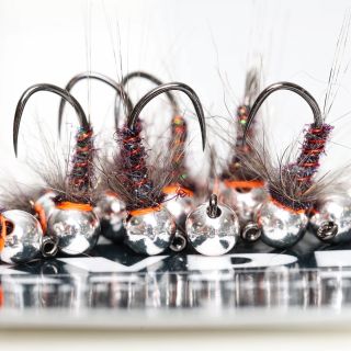These are tied on Kype K300BL 14, sparkle spectra nymph best suited for fast currents or early in the season 👌 . . ........